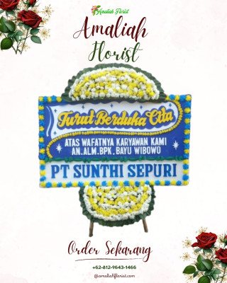 Papan Bunga Duka di Sarijadi