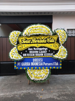 Papan Bunga Duka di Sarijadi