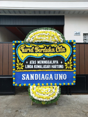 Papan Bunga Duka di Sarijadi